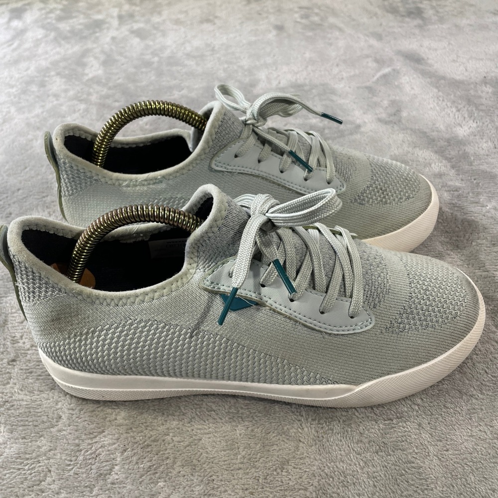 Vessi Weekend Sneakers Mens 7 Womens 8 Green Beach Casual Resort Comfort